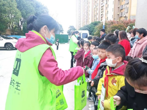 貓先生垃圾分類宣傳活動，小學(xué)垃圾分類活動，宣導(dǎo)活動